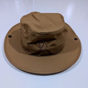 Fjallraven Abisko Summer Hat Buckwheat Brown Wide Brim Sun Hat 77273 Mens Medium